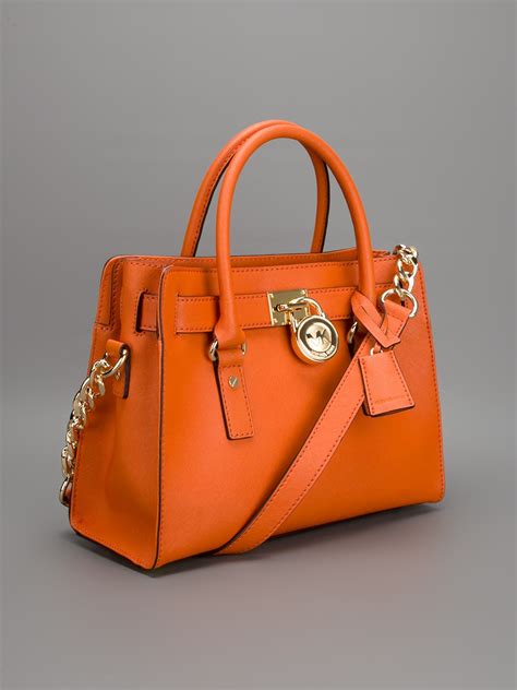 michael kors handbags orange.